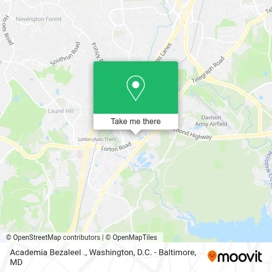Academia Bezaleel . map