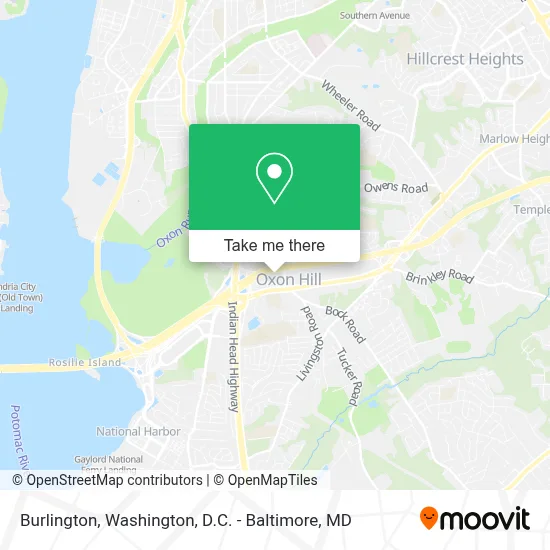 Burlington map