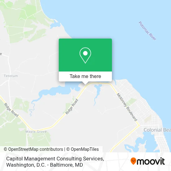 Capitol Management Consulting Services map