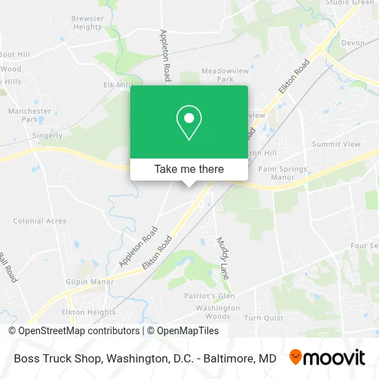 Boss Truck Shop map