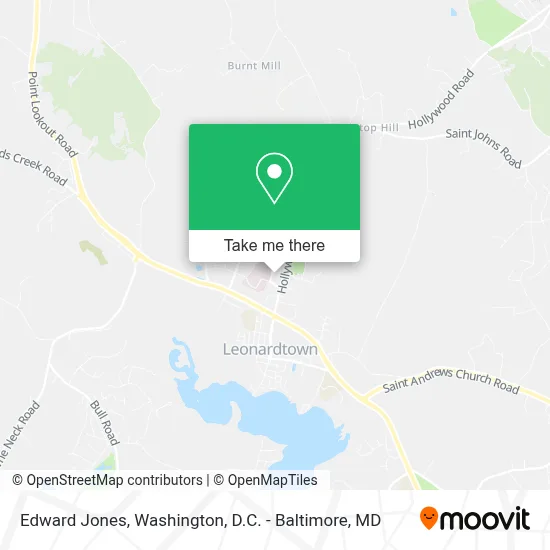 Edward Jones map