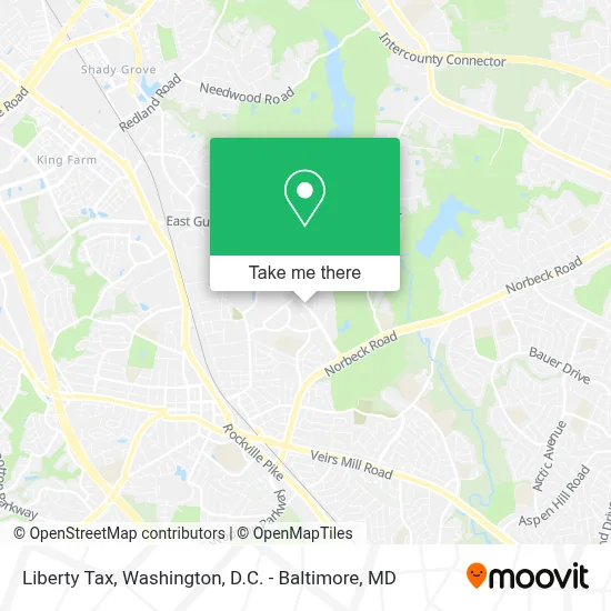 Liberty Tax map