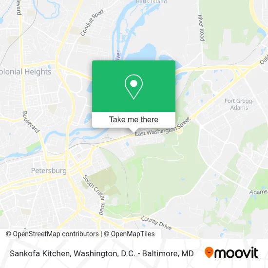 Sankofa Kitchen map