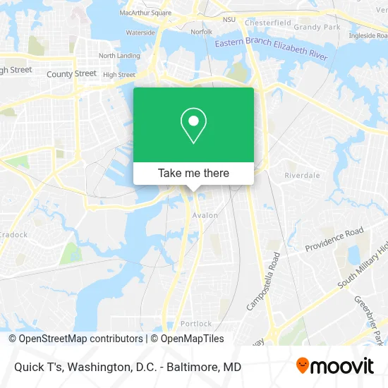 Quick T's map