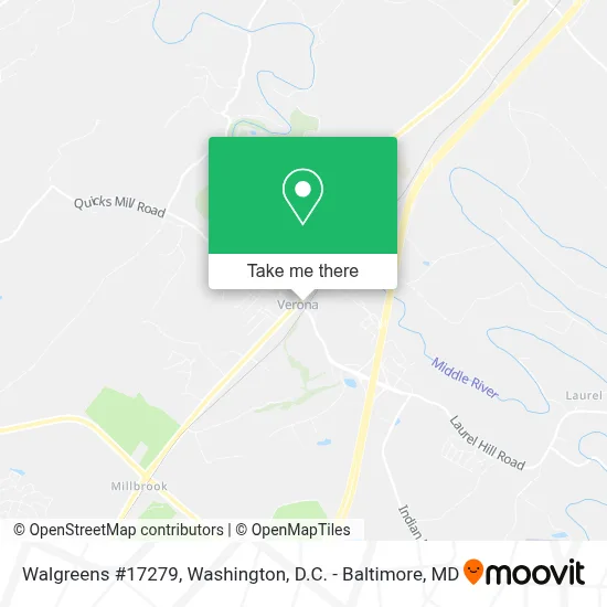Walgreens #17279 map