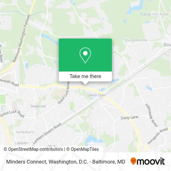 Minders Connect map