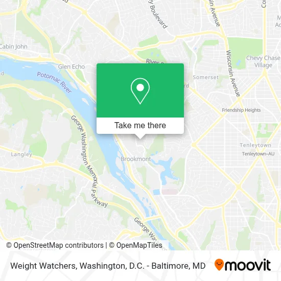 Ww (Weight Watchers) map
