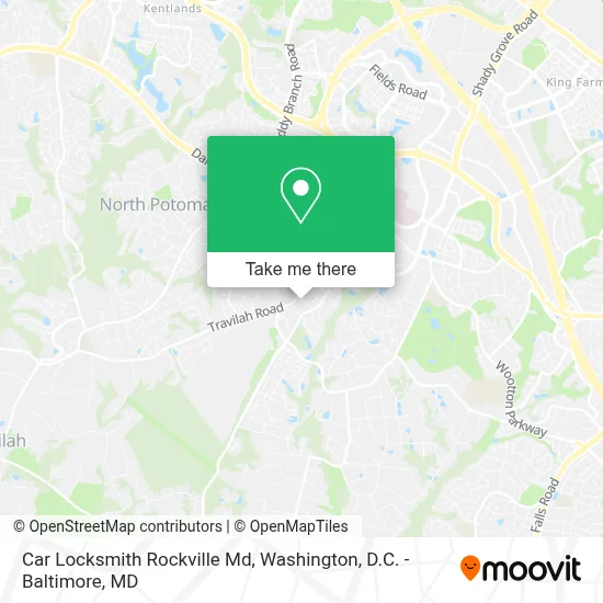 Car Locksmith Rockville Md map