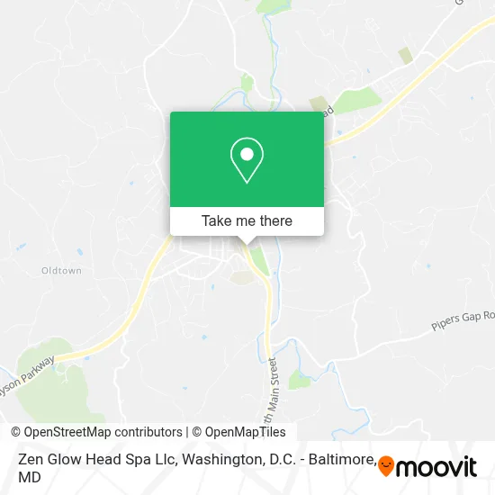 Zen Glow Head Spa Llc map