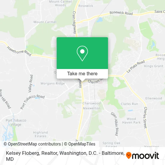 Kelsey Floberg, Realtor map