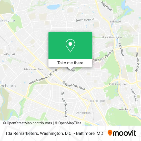 Tda Remarketers map