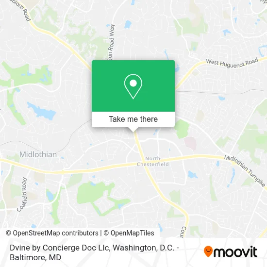 Dvine by Concierge Doc Llc map