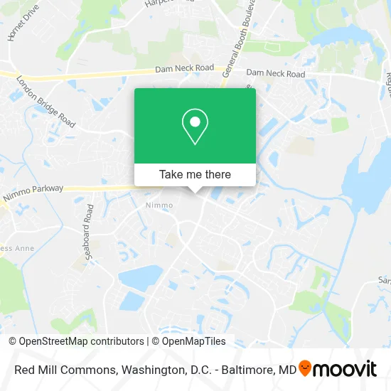 Red Mill Commons map