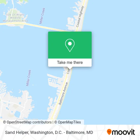 Sand Helper map