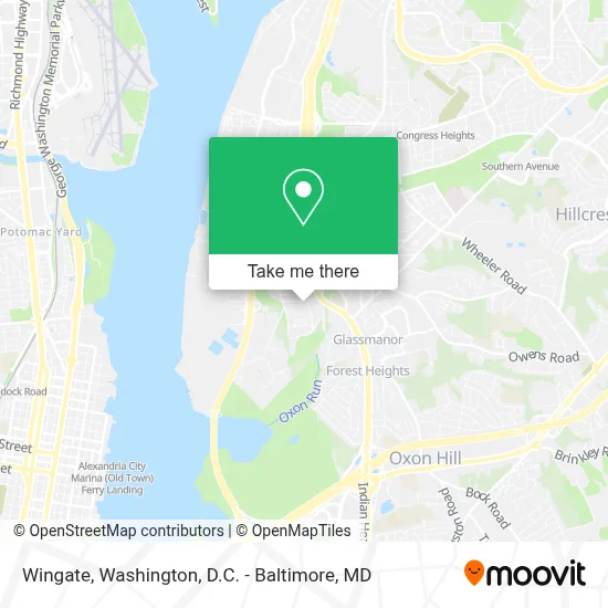 Wingate map