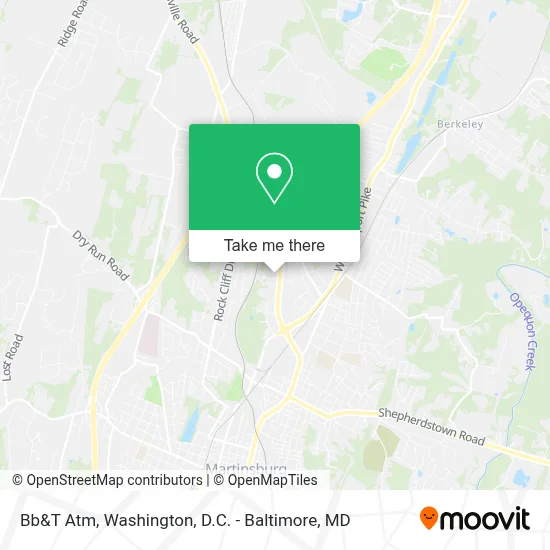 Bb&T Atm map