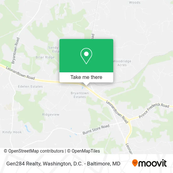 Gen284 Realty map