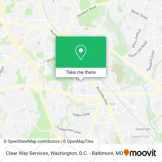 Clear Way Services map