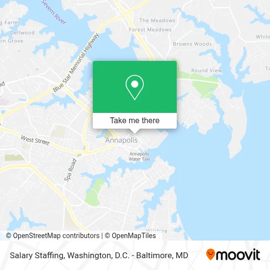 Salary Staffing map