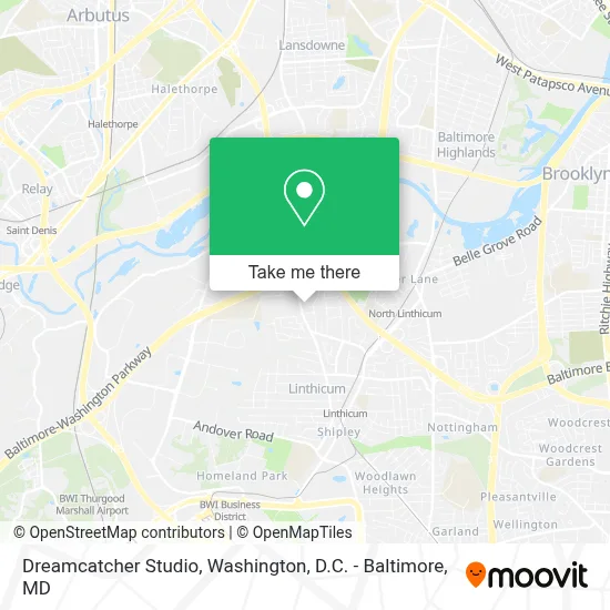 Dreamcatcher Studio map