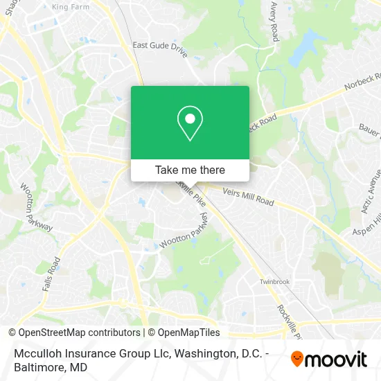Mcculloh Insurance Group Llc map