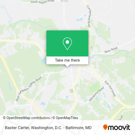 Baxter Carter map
