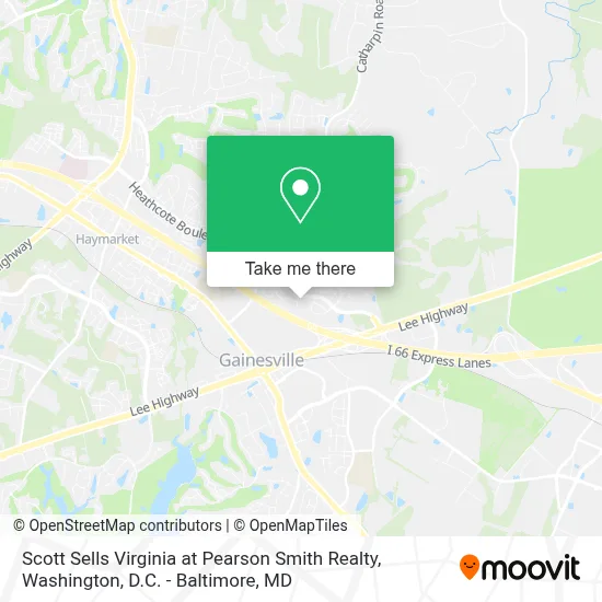 Scott Sells Virginia at Pearson Smith Realty map