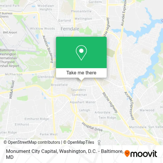 Monument City Capital map