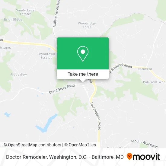 Doctor Remodeler map