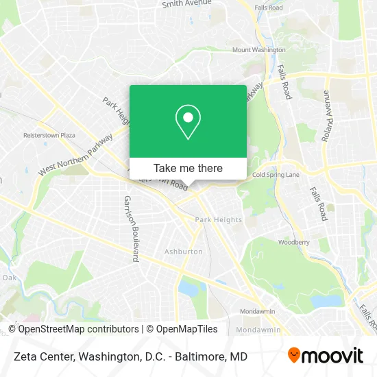 Zeta Center map