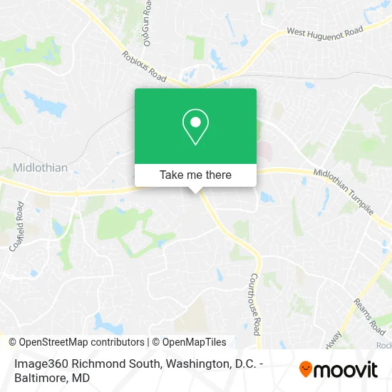 Image360 Richmond South map