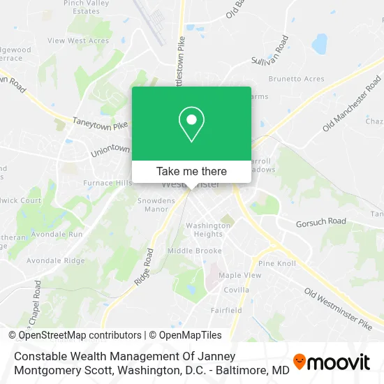 Constable Wealth Management Of Janney Montgomery Scott map