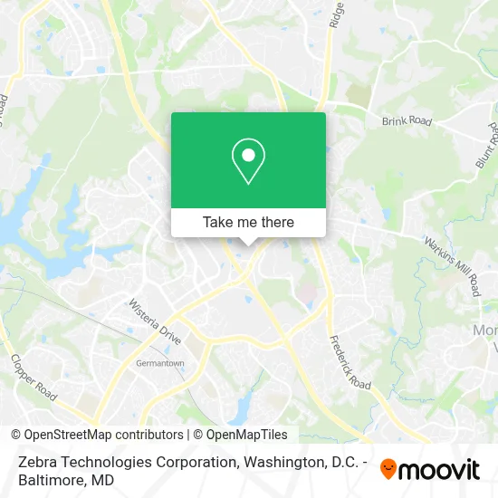 Zebra Technologies Corporation map