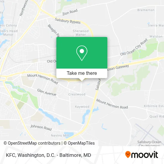 Kfc map