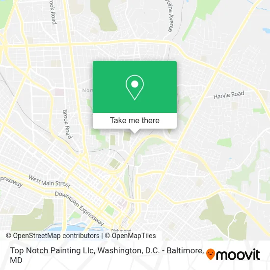Top Notch Painting Llc map