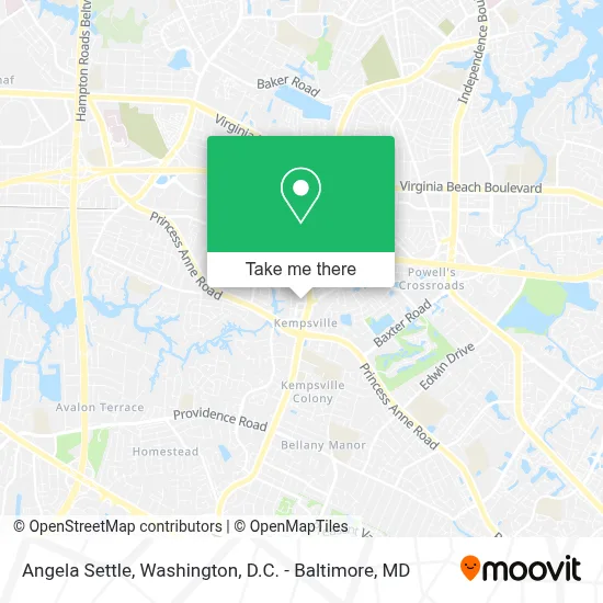 Angela Settle map