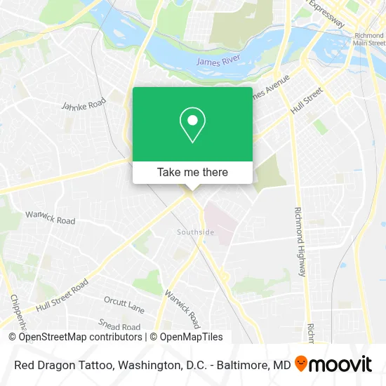 Red Dragon Tattoo map