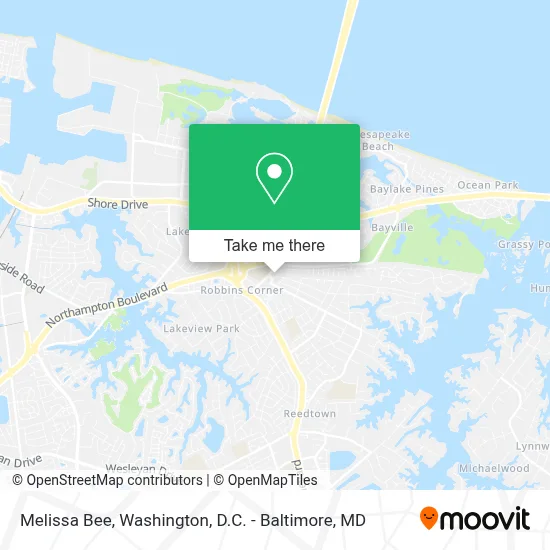 Melissa Bee map