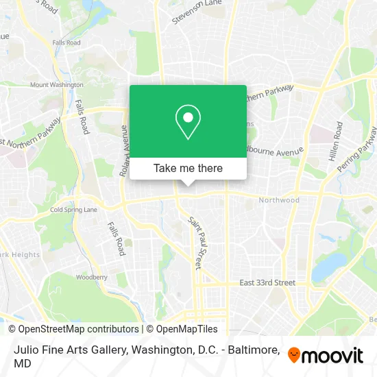 Julio Fine Arts Gallery map