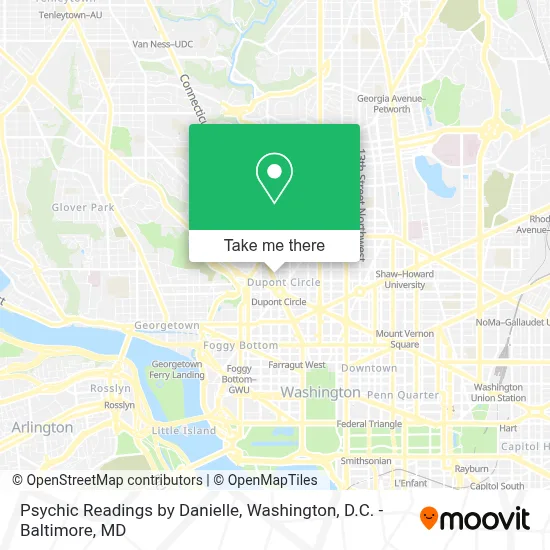 Psychic Readings by Danielle map