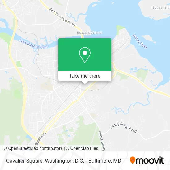Cavalier Square map