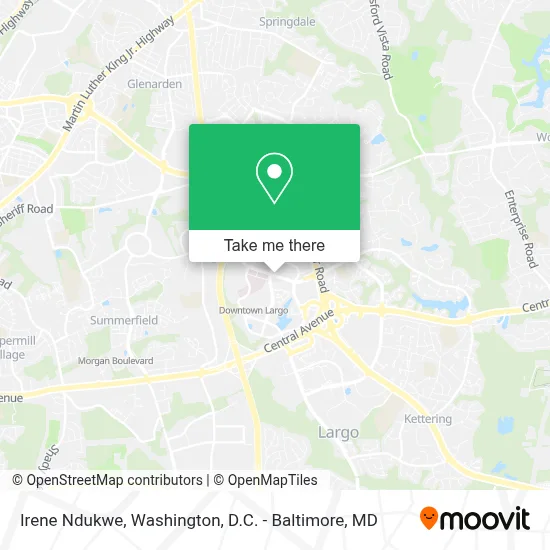 Irene Ndukwe map