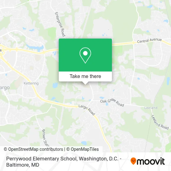 Perrywood Elementary School map