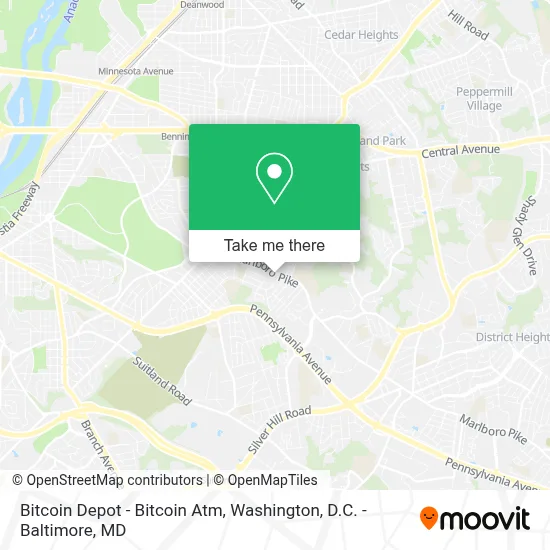 Bitcoin Depot - Bitcoin Atm map