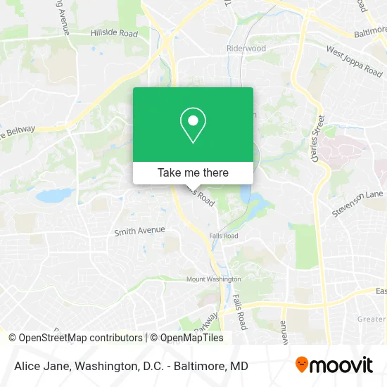 Alice Jane map