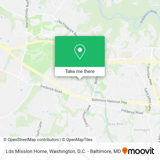 Lds Mission Home map