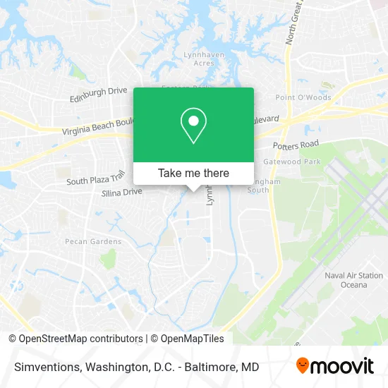 Simventions map