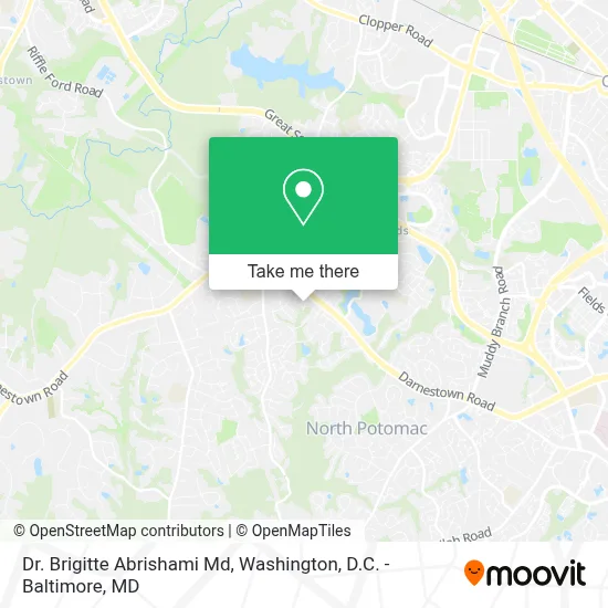 Dr. Brigitte Abrishami Md map