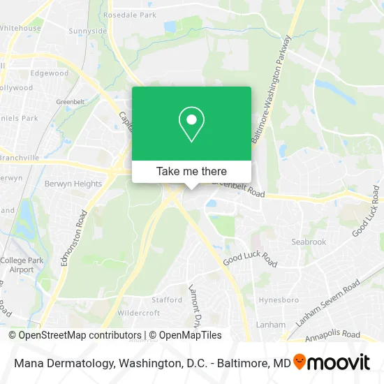 Mana Dermatology map