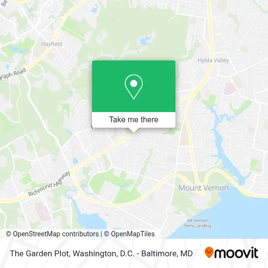 The Garden Plot map